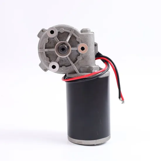 Motor escovado com engrenagem 30/45/65 W DC para portão deslizante
