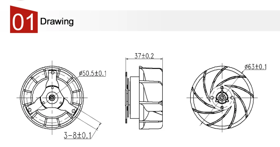 230V BLDC Motor for Hair Dryer