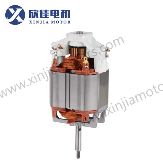 Motor elétrico AC/DC Motor elétrico universal 7645L com suporte de alumínio para aparador elétrico de cordas